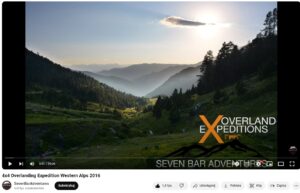 Off-road route in the Western Alps - SevenBarAdventures