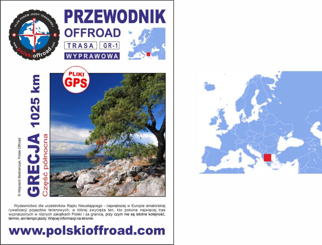 wyprawa offroad do Grecji - Przewodnik Offroad z trasą