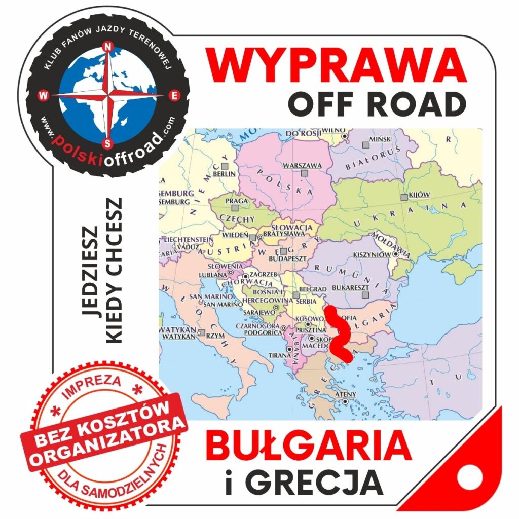 off road w Bułgarii - wyprawa na 14 dni