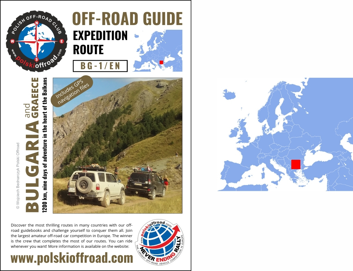 bulgaria off-road trails - guidebook